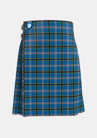 Traditional_Oklahoma_Tartan_kilt_front_image_with_pleated_design_and_adjustable_buckles_for_men