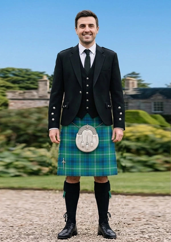 Traditional_Oliphant_tartan_242_Kilt_and_Argyle_Jacket_Kilt_Outfit_front_image