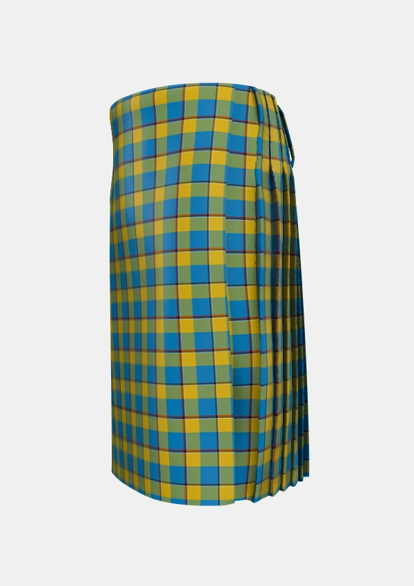 Traditional_Oliver_Dress_Pink_Tartan_1259_kilt_left_image_with_pleated_design_and_adjustable_buckles_for_men