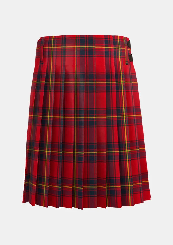 Traditional_Oliver_Dress_tartan_back_image_with_pleated_design_and_adjustable_buckles_for_men