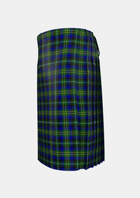 Traditional_Orr_Sharp_Tartan_kilt_left_image_with_pleated_design_and_adjustable_buckles_for_men