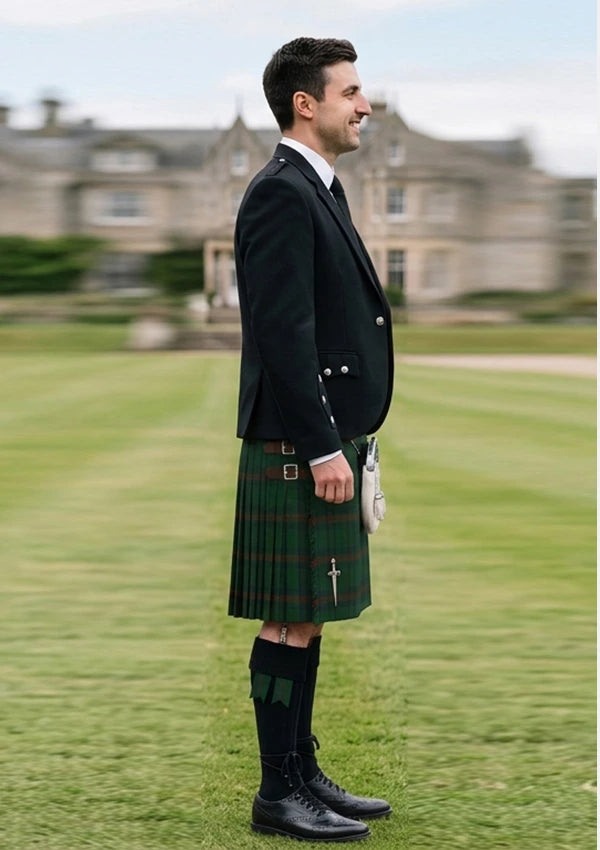 Traditional_Owen_Of_Wales_Tartan_Kilt_and_Argyle_Jacket_Kilt_Outfit_right_image
