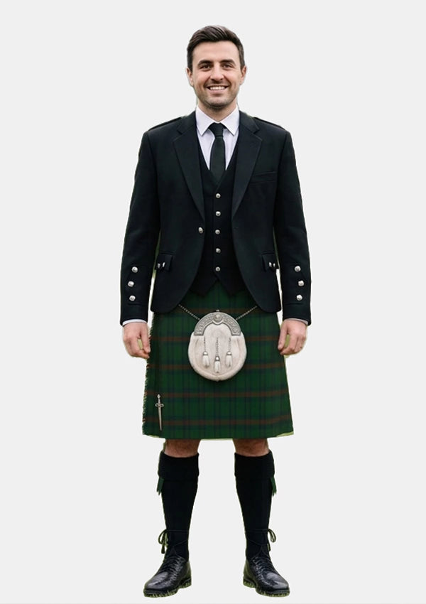 Traditional_Owen_Of_Wales_Tartan_Kilt_and_Argyle_Jacket_Kilt_Outfits_front_image