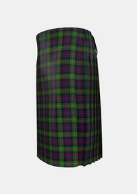 Traditional_Paget_Personal_Tartan_2072_kilt_left_image_with_pleated_design_and_adjustable_buckles_for_men