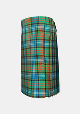 Traditional_Paisley_tartan_640_kilt_left_image_with_pleated_design_and_adjustable_buckles_for_men