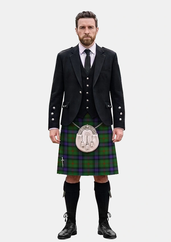 Traditional_Park_Tartan_2387_Kilt_and_Argyle_Jacket_Kilt_Outfits_front_image