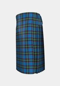 Traditional_Parr_Tartan_439_kilt_left_image_with_pleated_design_and_adjustable_buckles_for_men