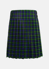 Traditional_Paterson_Dalgleish_Version_Tartan_3886_kilt_back_image_with_pleated_design_and_adjustable_buckles_for_men