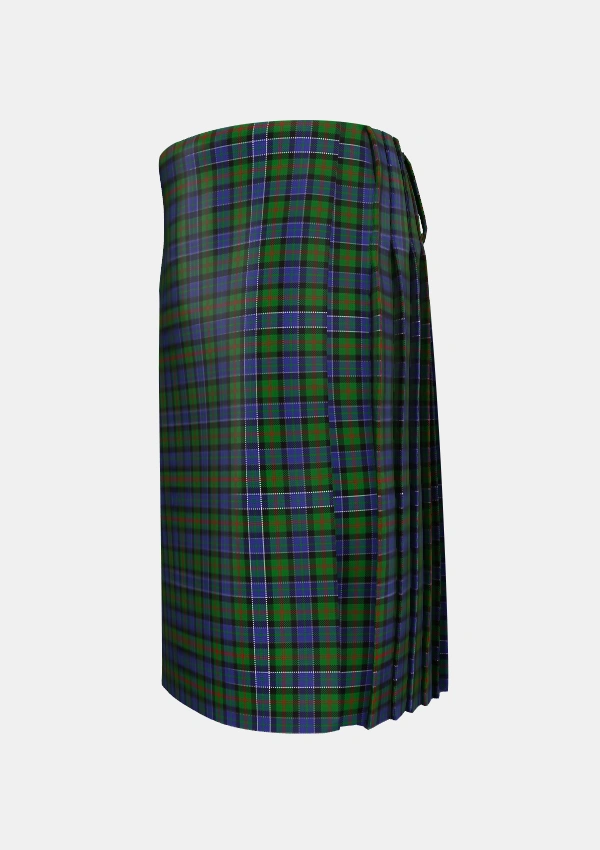 Traditional_Paterson_Personal_Tartan_4174_kilt_left_image_with_pleated_design_and_adjustable_buckles_for_men