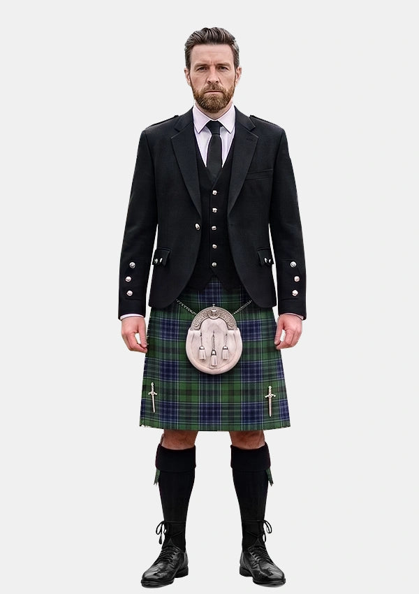 Traditional_Patterson_William_John_Magee_Tartan_Kilt_and_Argyle_Jacket_Kilt_Outfits_front_image