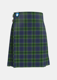 Traditional_Patterson_William_John_Magee_Tartan_kilt_front_image_with_pleated_design_and_adjustable_buckles_for_men