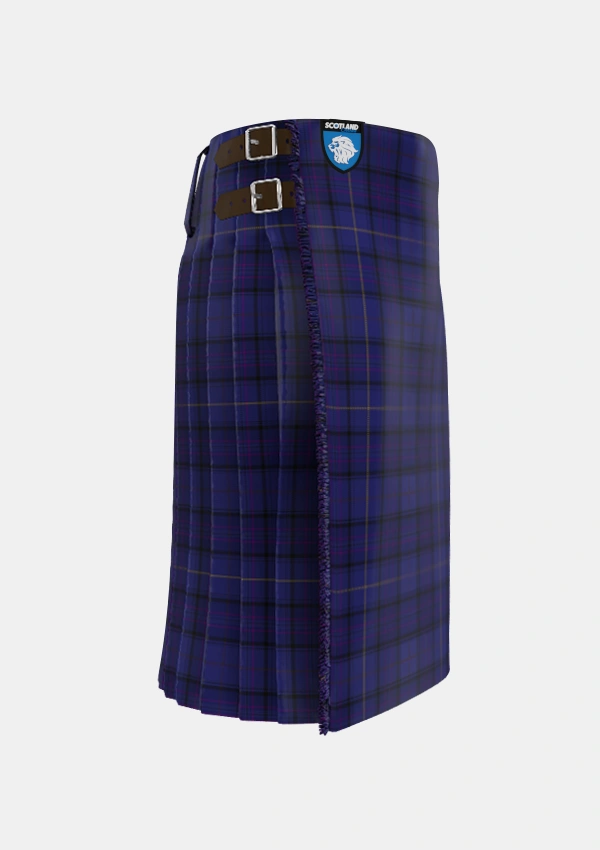 Traditional_Payne_Tartan_2554_kilt_right_image_with_pleated_design_and_adjustable_buckles_for_men