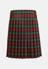 Traditional_Peacock_Tartan_kilt_back_image_with_pleated_design_and_adjustable_buckles_for_men