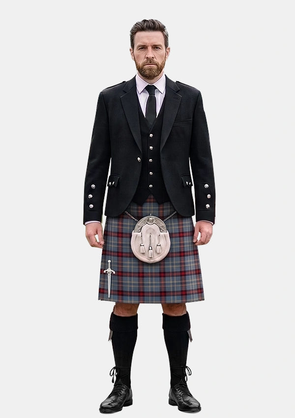 Traditional_Perkins_Tartan_11211_Kilt_and_Argyle_Jacket_Kilt_Outfits_front_image