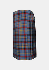 Traditional_Perkins_Tartan_kilt_left_image_with_pleated_design_and_adjustable_buckles_for_men