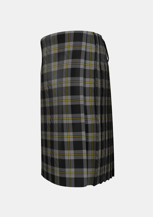 Traditional_Perry_Ancient_Personal_Tartan_1213_kilt_left_image_with_pleated_design_and_adjustable_buckles_for_men