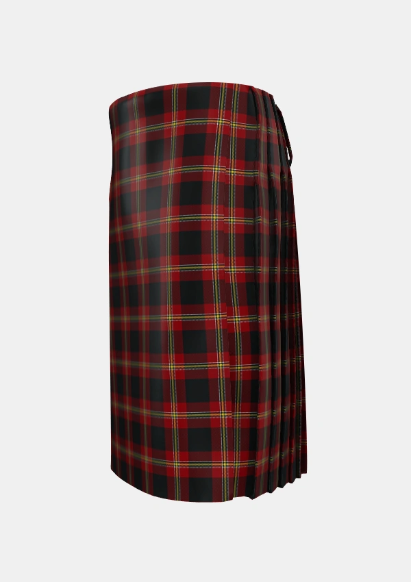 Traditional_Perry_Dress_Personal_Tartan_1214_kilt_left_image_with_pleated_design_and_adjustable_buckles_for_men