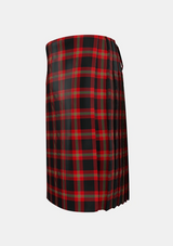 Traditional_Perry_Pirrie_Personal_Tartan_1212_kilt_left_image_with_pleated_design_and_adjustable_buckles_for_men