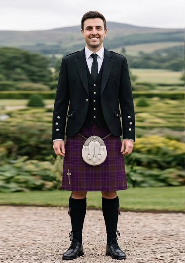 Traditional_Phillips_tartan_3914_Kilt_and_Argyle_Jacket_Kilt_Outfit_front_image