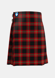 Traditional_Pirrie_Tartan_kilt_front_image_with_pleated_design_and_adjustable_buckles_for_men