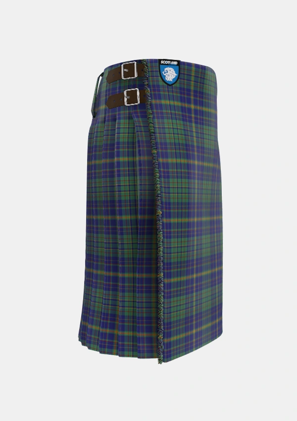 Traditional_Platt_Tartan_749_kilt_right_image_with_pleated_design_and_adjustable_buckles_for_men