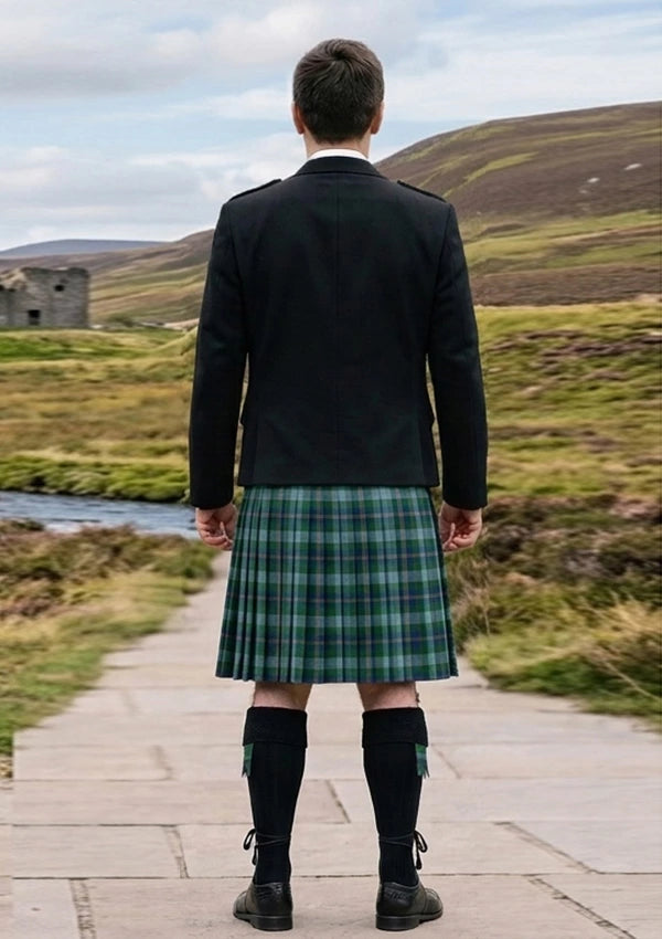 Traditional_Porteous_Tartan_1264_Kilt_and_Argyle_Jacket_Kilt_Outfit_back_image