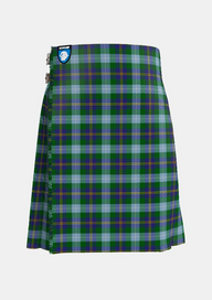 Traditional_Porteous_Tartan_kilt_1264_front_image_with_pleated_design_and_adjustable_buckles_for_men