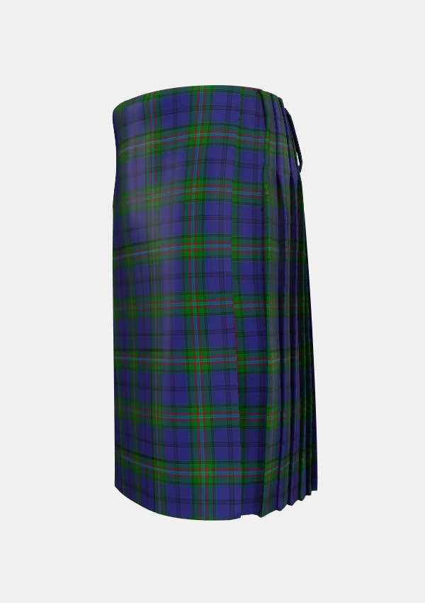 Traditional_Prestoungrange_Personal_Tartan_2518_kilt_left_image_with_pleated_design_and_adjustable_buckles_for_men