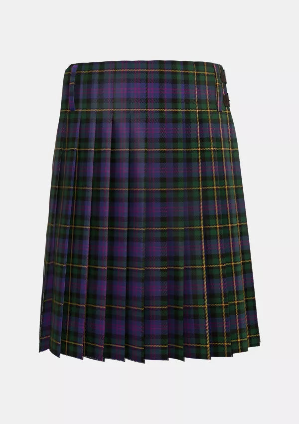 Traditional_Price_Powell_Tartan_10295_kilt_back_image_with_pleated_design_and_adjustable_buckles_for_men
