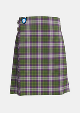 Traditional_Prickly_Thistle_Tartan_kilt_front_image_with_pleated_design_and_adjustable_buckles_for_men