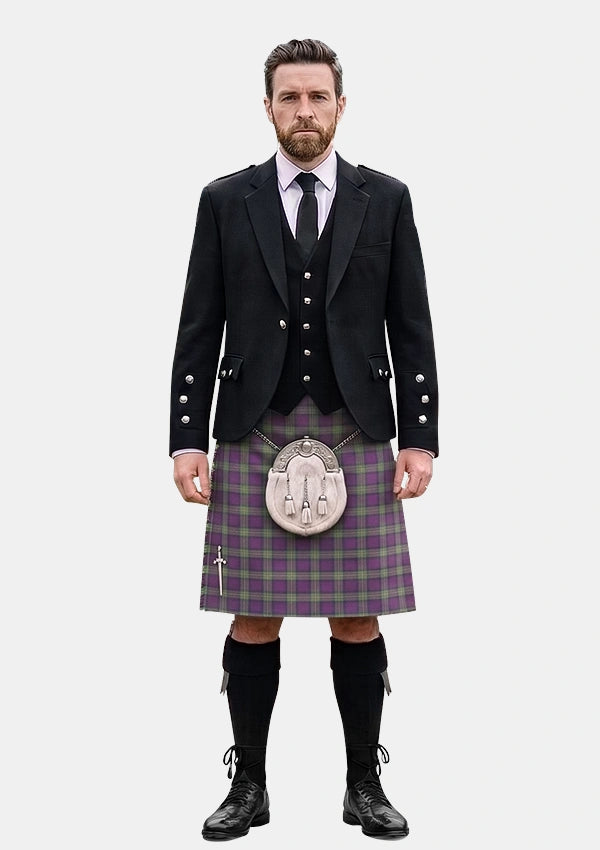 Traditional_Pride_of_Dornoch_Tartan_13188_Kilt_and_Argyle_Jacket_Kilt_Outfits_front_image