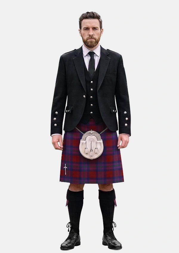 Traditional_Pride_of_Scotland_Autumn_Tartan_Kilt_and_Argyle_Jacket_Kilt_Outfits_front_image