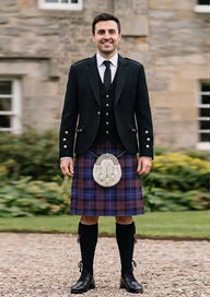 Traditional_Pride_of_Scotland_tartan_2469_Kilt_and_Argyle_Jacket_Kilt_Outfit_front_image