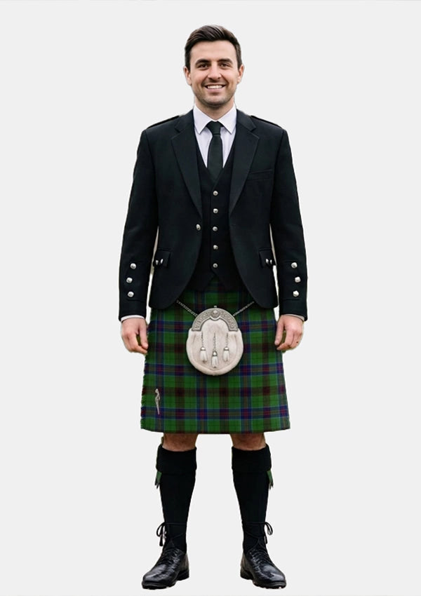 Traditional_Princess_Diana_tartan_5459_Kilt_and_Argyle_Jacket_Kilt_Outfits_front_image