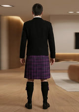 Traditional_Purple_Tartan_Kilt_and_Argyle_Jacket_Kilt_Outfit_back_image
