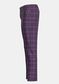 Purple Tartan Trouser