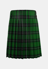 Traditional_Raeside_Tartan_6633_kilt_back_image_with_pleated_design_and_adjustable_buckles_for_men