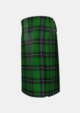 Traditional_Raeside_Tartan_6633_kilt_left_image_with_pleated_design_and_adjustable_buckles_for_men