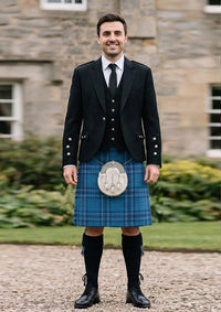 Traditional_Raf_tartan_2123_Kilt_and_Argyle_Jacket_Kilt_Outfit_front_image