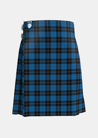 Traditional_Ramsay_Blue_Hunting_Tartan_259_kilt_front_image_with_pleated_design_and_adjustable_buckles_for_men