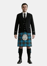Traditional_Ramsay_Blue_tartan_259_Kilt_and_Argyle_Jacket_Kilt_Outfits_front_image