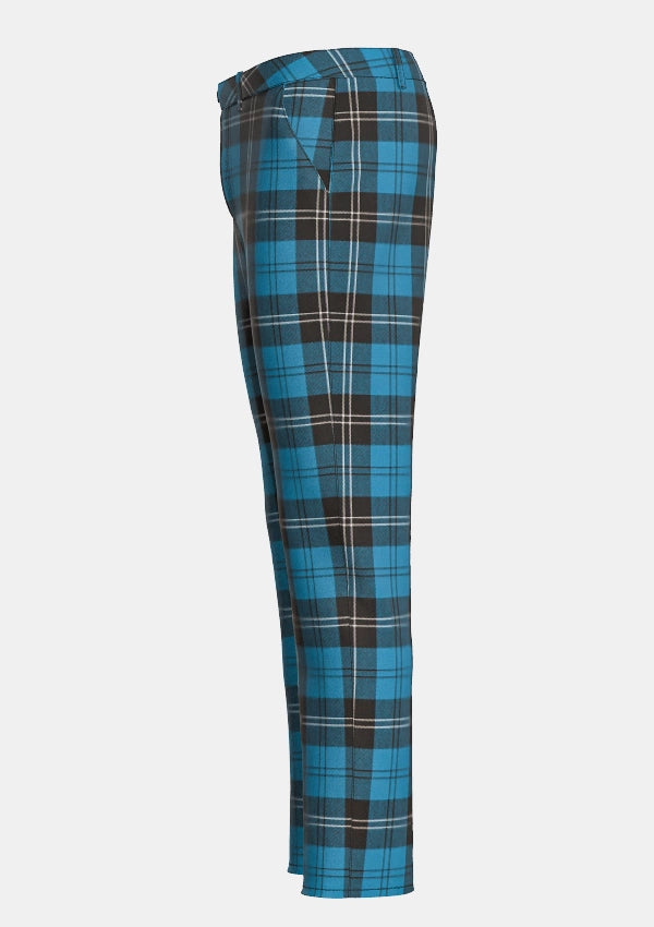 Ramsay Blue Tartan Trouser