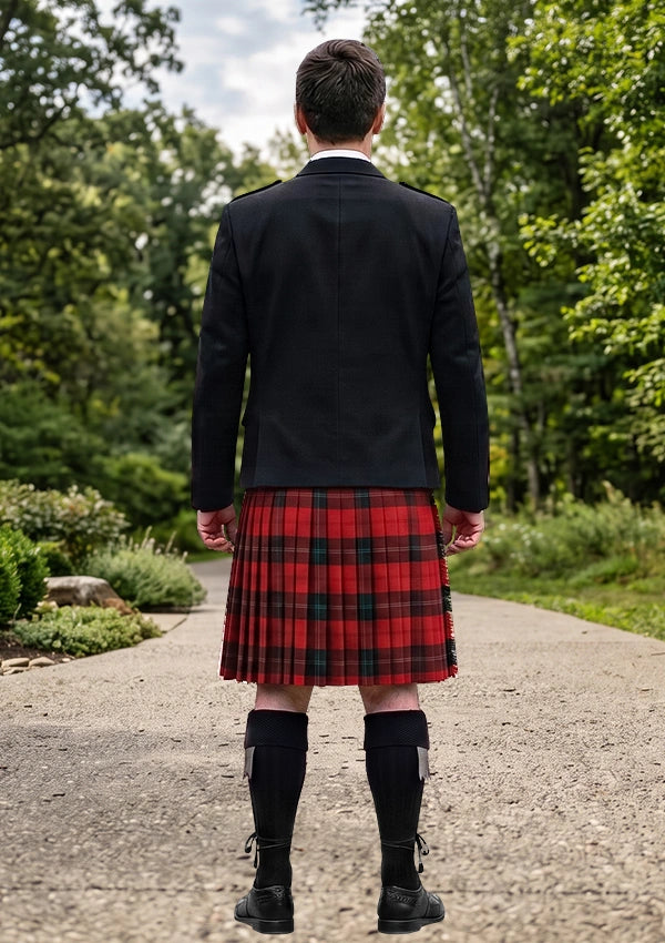 Traditional_Ramsay_Red_Tartan_1238_Kilt_and_Argyle_Jacket_Kilt_Outfit_back_image