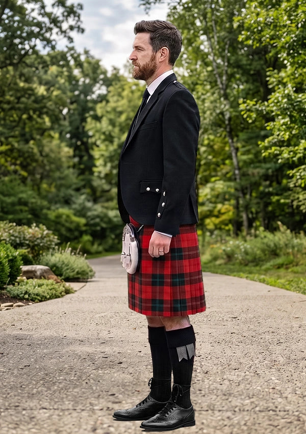 Traditional_Ramsay_Red_Tartan_1238_Kilt_and_Argyle_Jacket_Kilt_Outfit_left_image