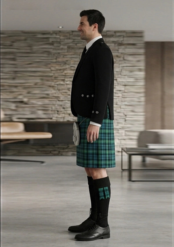 Traditional_Rangers_tartan_Kilt_and_Argyle_Jacket_Kilt_Outfit_left_image
