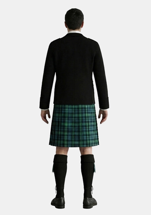 Traditional_Rangers_tartan_Kilt_and_Argyle_Jacket_Kilt_Outfits_back_image