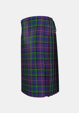 Traditional_Rankin_2_Tartan_187_kilt_left_image_with_pleated_design_and_adjustable_buckles_for_men
