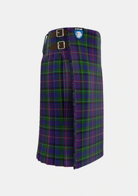 Traditional_Rankin_2_Tartan_187_kilt_right_image_with_pleated_design_and_adjustable_buckles_for_men