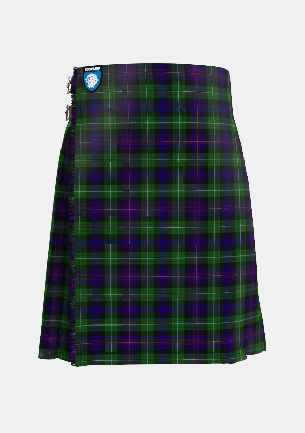 Traditional_Rankin_Dalgleish_Tartan_5440_kilt_front_image_with_pleated_design_and_adjustable_buckles_for_men