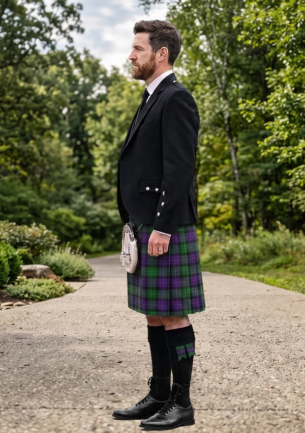 Traditional_Rankine_Tartan_292_Kilt_and_Argyle_Jacket_Kilt_Outfit_left_image